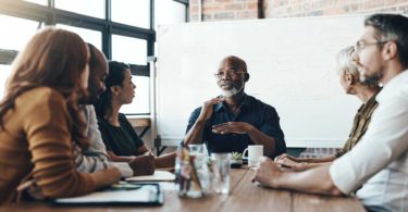 Six people conference room