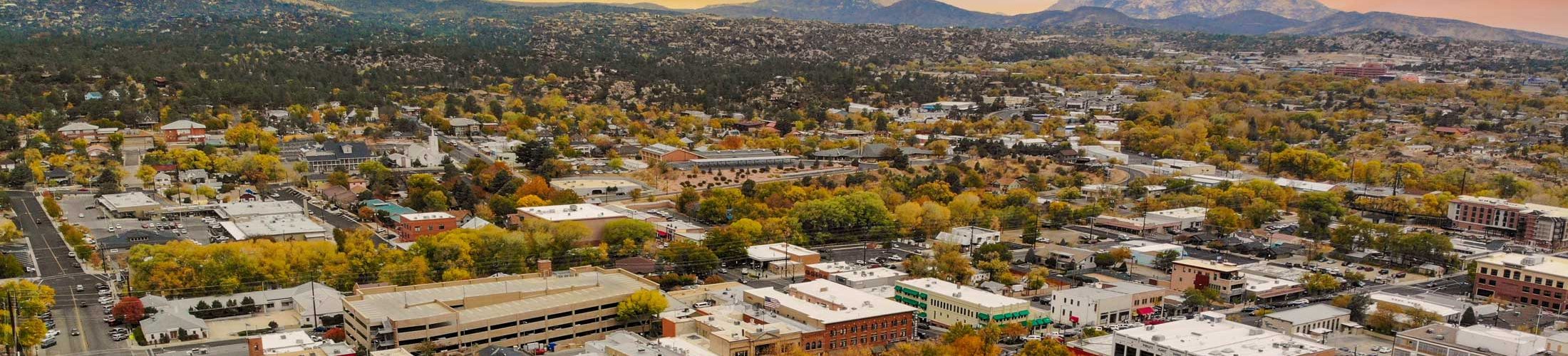 Prescott aerial view