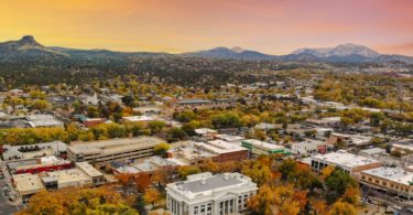 Prescott aerial view