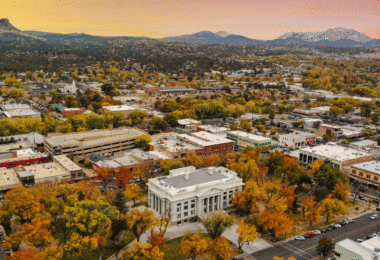 Prescott aerial view